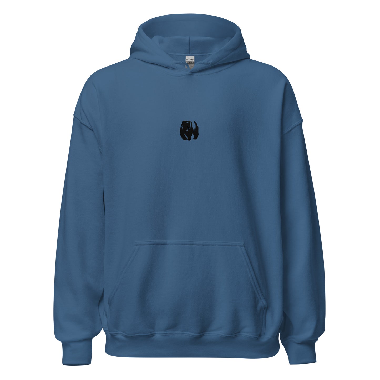 Dark blue coloured hooded sweatshirt