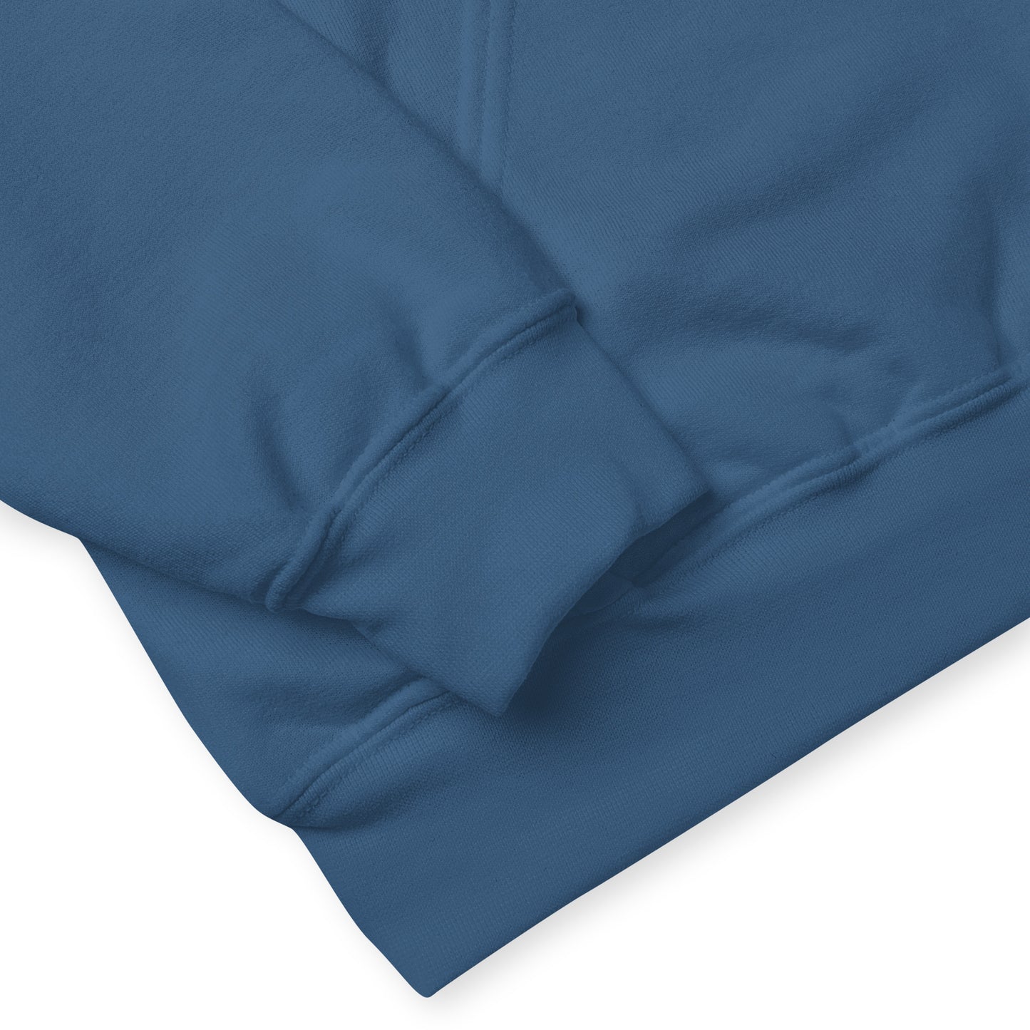 Dark blue coloured hooded sweatshirt